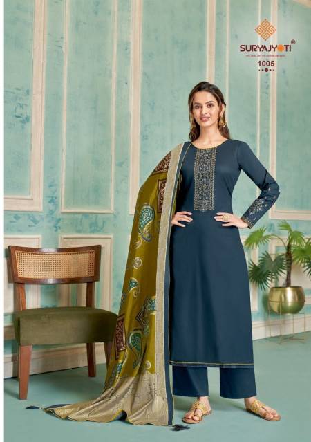 Suryajyoti Pal Vo 1 Designer Dress Material Catalog
